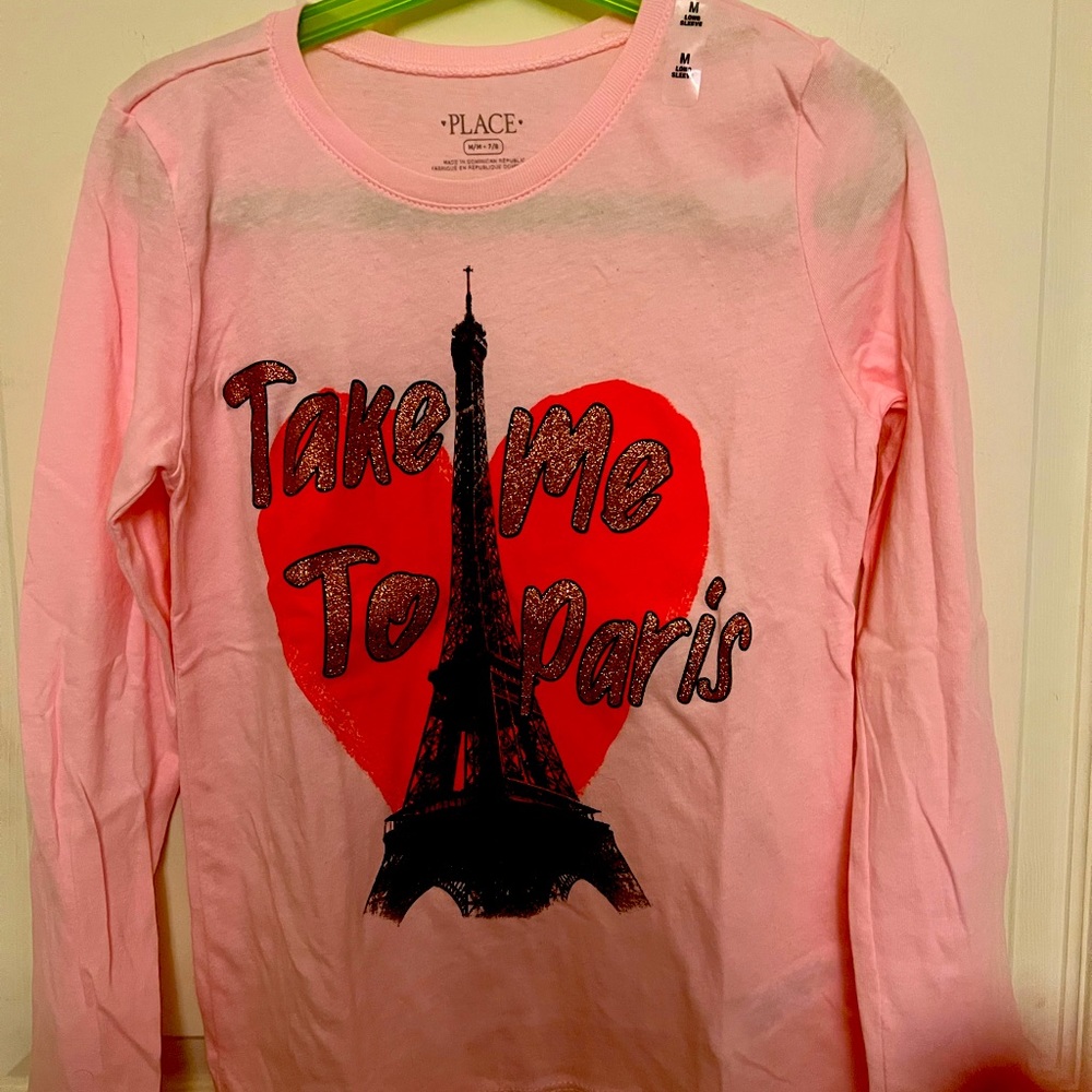 Children long sleeve shirt and Jeans